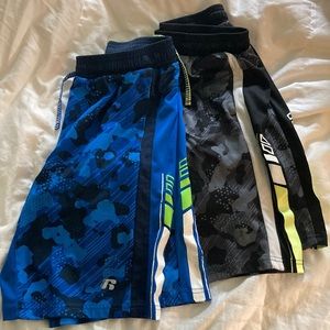 Russell Boys Shorts Bundle - Size XL (14/16) - Blue & Black